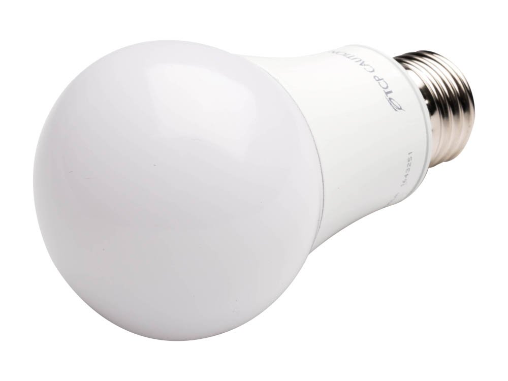 TCP Dimmable 9.5 Watt 3000K A19 LED Bulb, Wet Listed & Suitable